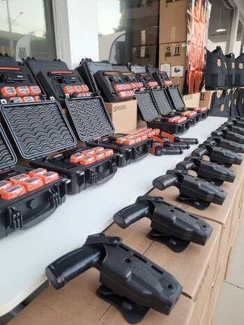 Novas armas, coletes e viaturas foram entregues a GCM