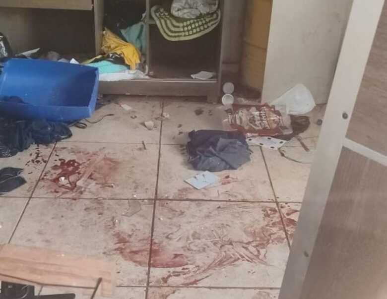 Como ficou o local ap&oacute;s o crime