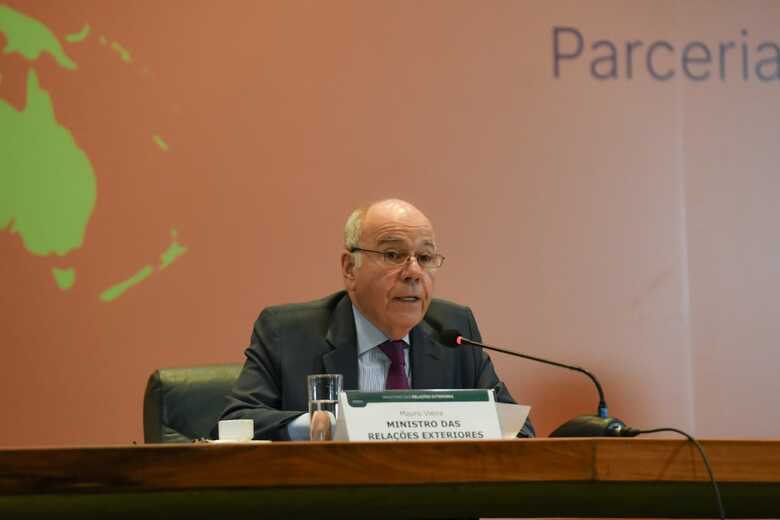 Ministro Mauro Vieira - Foto: Mateus Oliveira/MRE