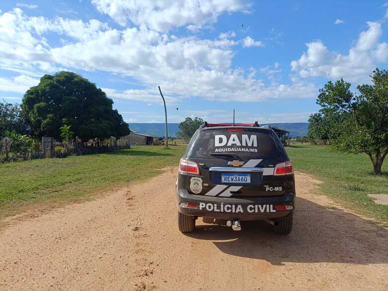 Pris&atilde;o foi realizada pela DAM de Aquidauana