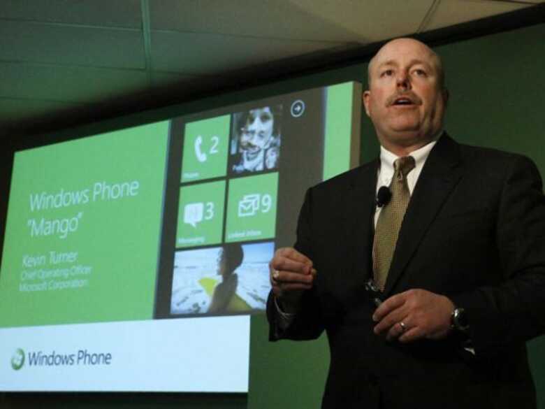 Para Kevin Turner, COO da Microsoft, "o futuro do Windows Phone está no Brasil"
