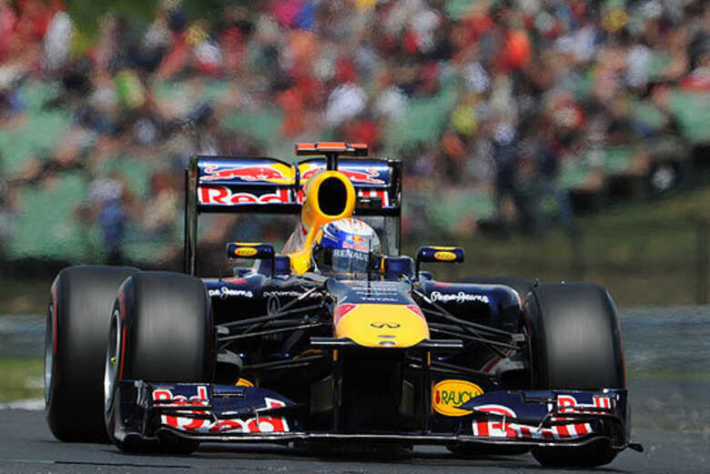 Vettel durante o treino classificatório