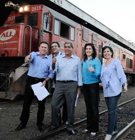 Giroto acompanha vistoria com outros parlamentares de MS