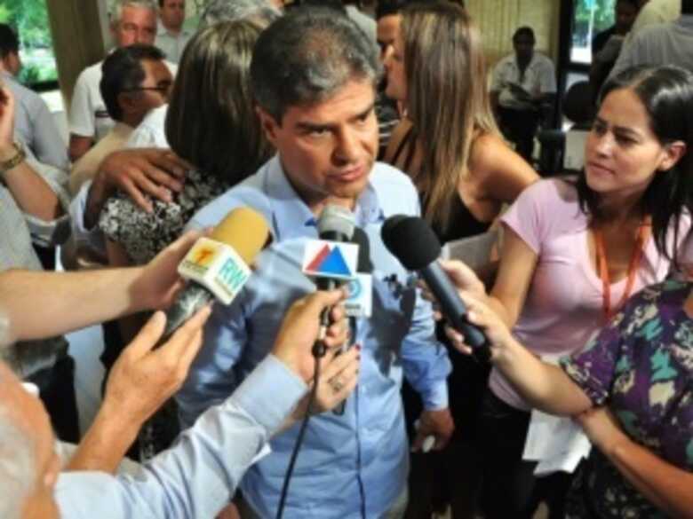 Prefeito Nelson Trad Filho fala sobre problema no lixão da Capital