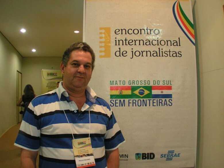 O jornalista Paulo Rocaro