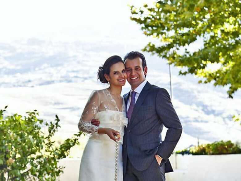 Alexandre Namour e Mariana Rodrigues Pimenta se casaram em vinícola em Portugal