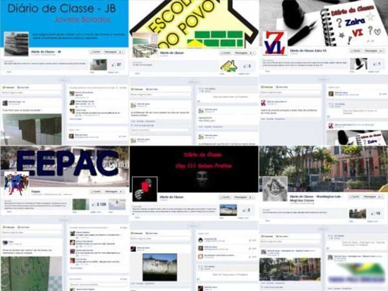 Estudantes de vários estados criaram 'Diários de Classe' no Facebook.