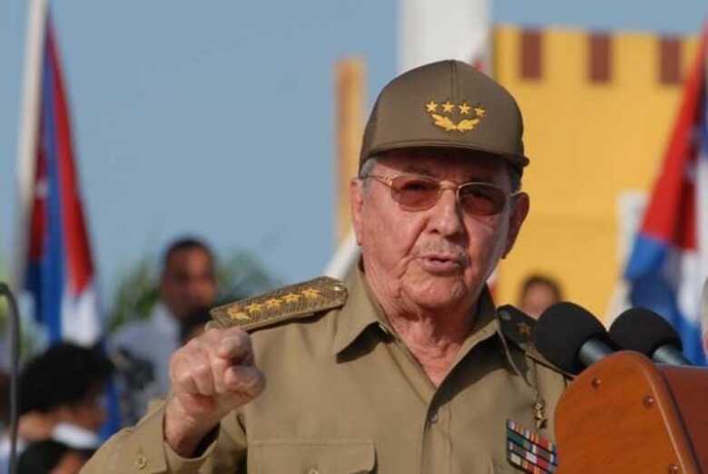 O presidente de Cuba, Raúl Castro.