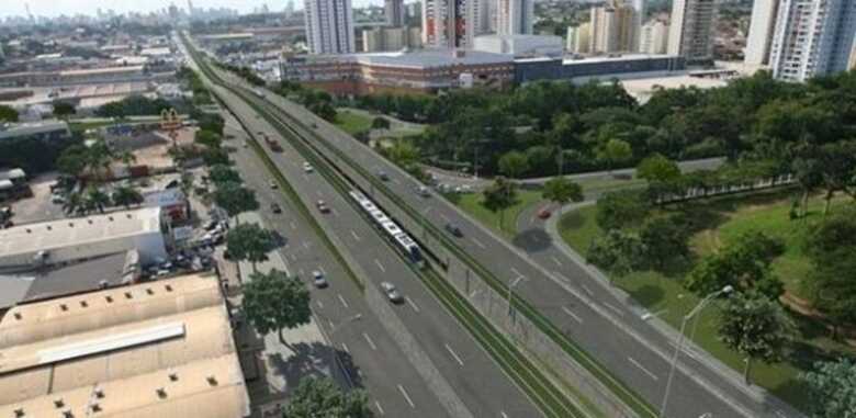 Projeto de linha férrea de 22 quilômetros em Cuiabá tem custo estimado em R$ 1,5 bilhão.