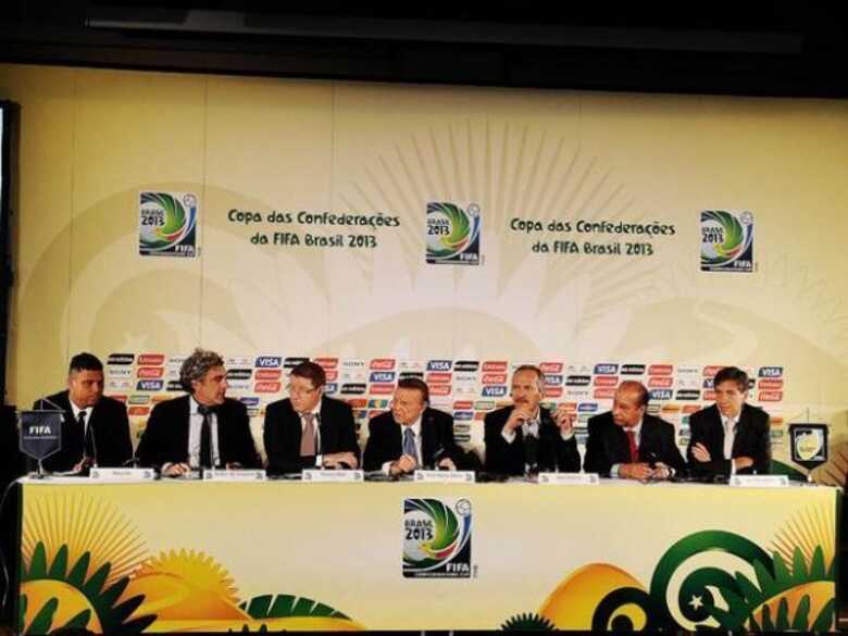 Fifa confirmou nesta quinta-feira as seis sedes para a Copa das Confederações 2013.