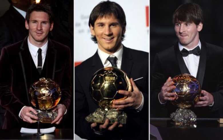 Messi com as três Bolas de Ouro: quarta a caminho?