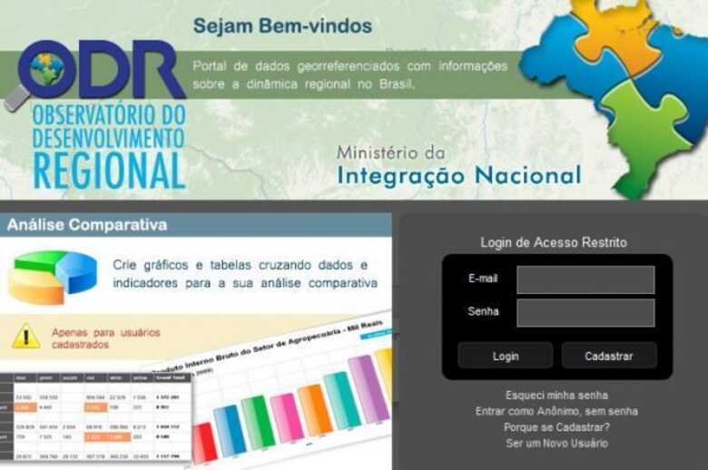 Ferramenta vai facilitar o monitoramento da aplicação das políticas públicas de desenvolvimento.