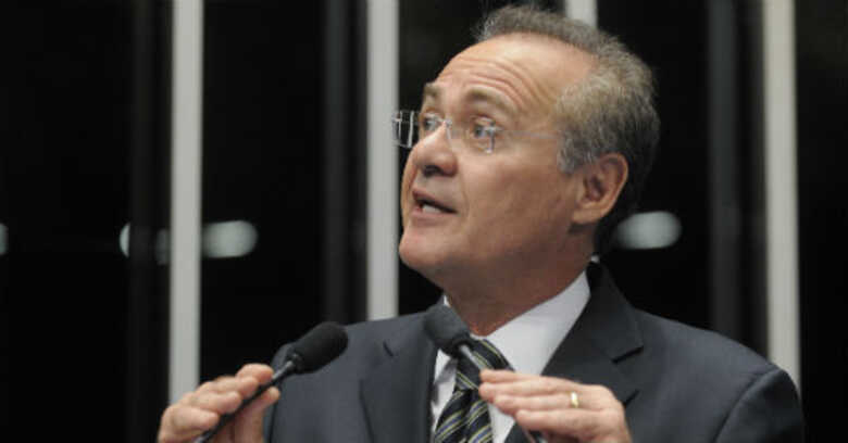 Renan Calheiros, presidente do Senado.