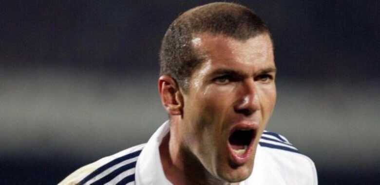 Zidane fez parte da era dos "galáticos" no Real Madrid.