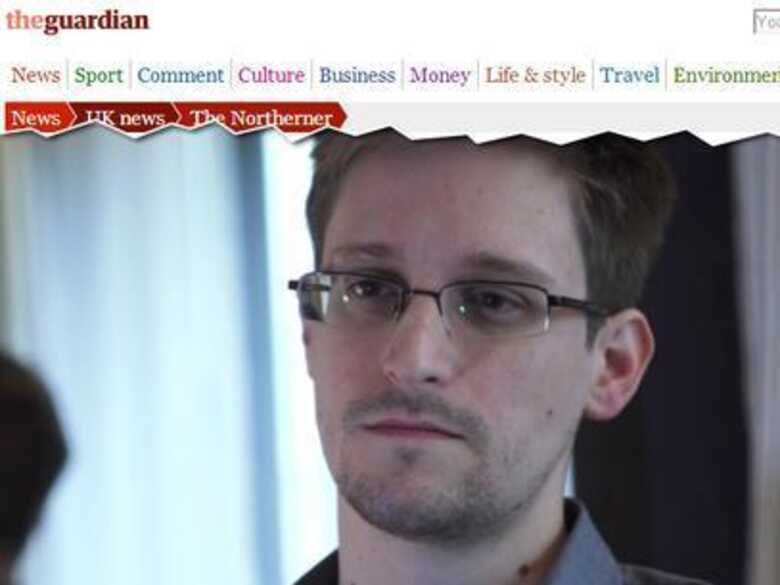 Edward Snowden foi quem passou as informações sobre o acesso da NSA aos usuários de internet para os jornais estrangeiros. (Foto: The Guardian/Reprodução)