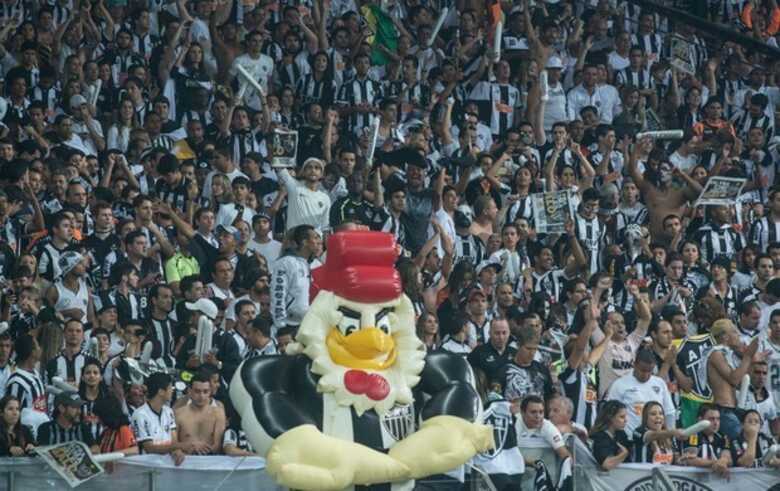 Torcida do Atlético-MG fez o jogo ter a maior renda da história do futebol brasileiro. (Foto: Alexandre Rezende)
