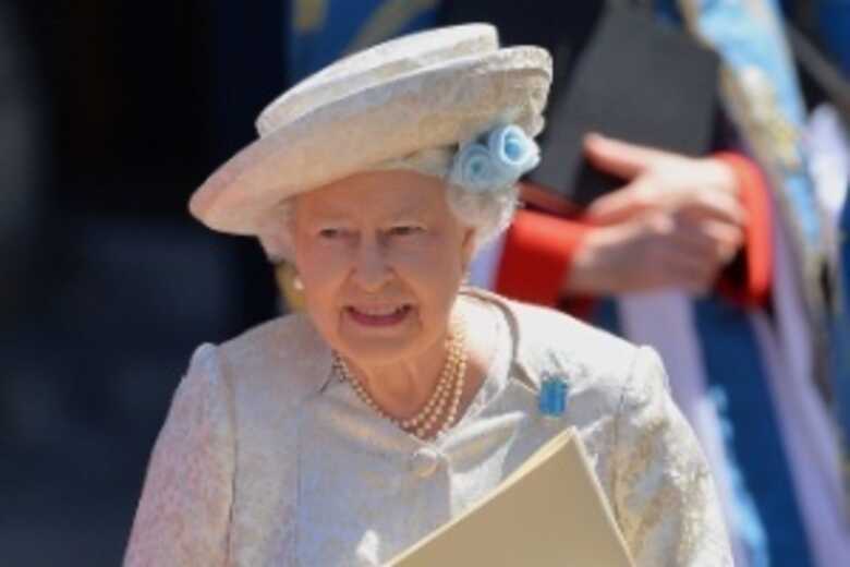 A rainha Elizabeth 2ª, que tinha um discurso para ser lido na eventualidade de uma guerra nuclear. (Foto: Leon Neal/AFP)