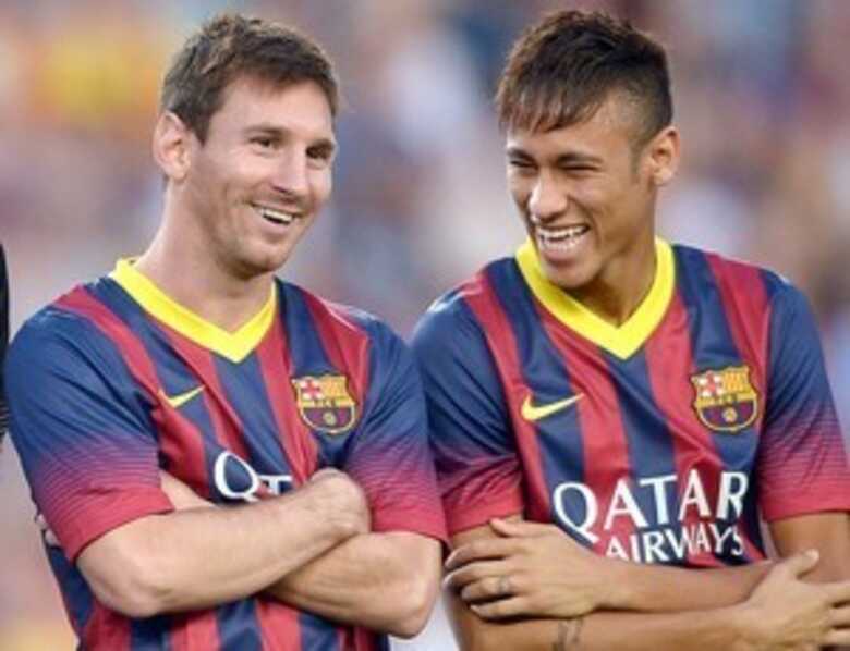 Neymar se juntou a Messi nesta temporada. (Foto: AP)