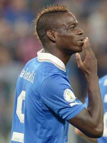 Amigo de Neymar? Intenções de Balotelli são outras... (Foto: Getty Images)