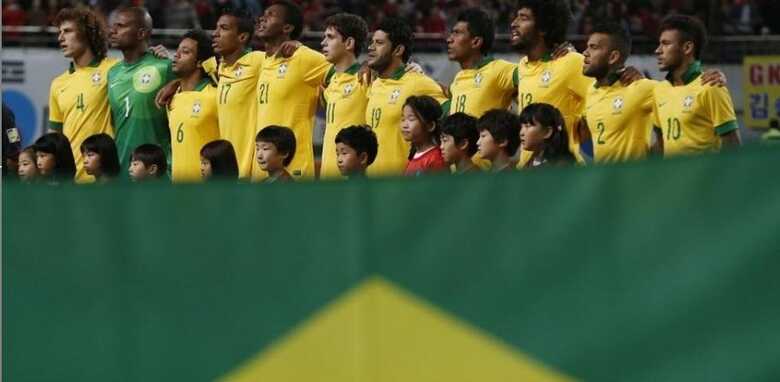 Seleção brasileira venceu a Coreia do Sul neste sábado, em Seul, por 2 a 0, gols de Neymar e Oscar. (Foto: Reuters)