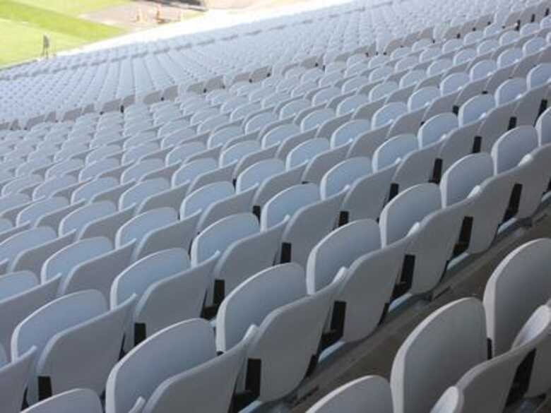 Arena Corinthians chegou recentemente a 90% de sua construção; o estádio precisa estar pronto até o final do ano. (Foto: Divulgação)