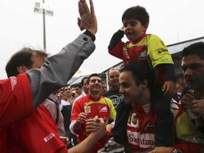 Massa fez última corrida pela Ferrari. (Foto: Reuters)
