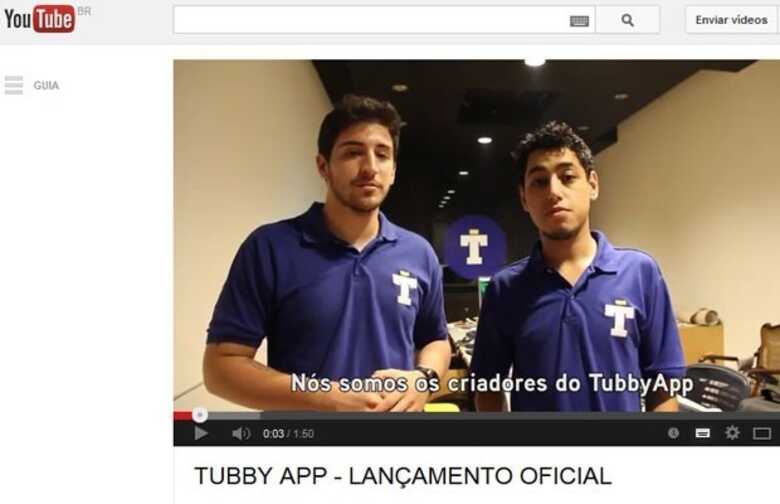 Criadores do aplicativo 'Tubby', que nunca existiu, e se tratava de uma