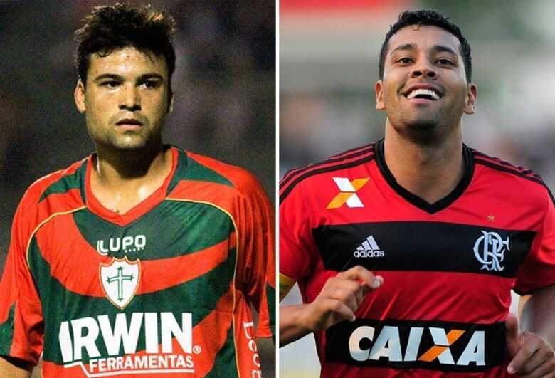 Héverton e André Santos se tornaram pivôs de polêmica no fim do Brasileiro. (Foto: reprodução/G1/Montagem sobre foto da Ag. Estado)
