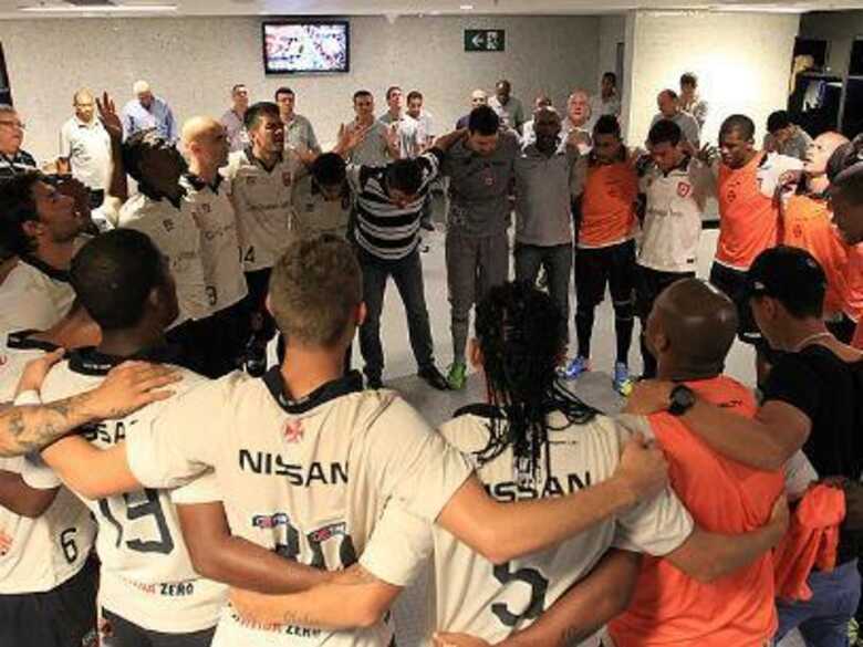 Nissan rompeu com Vasco em função de briga de torcedores em Joinville. (Foto: Marcelo Sadio/Vasco.com.br/Divulgação)