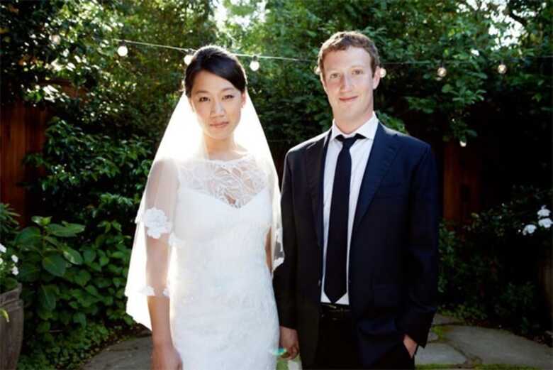 Mark Zuckerberg e Priscilla Chan, em foto no perfil do fundador do Facebook. (Foto: reprodução/Facebook)