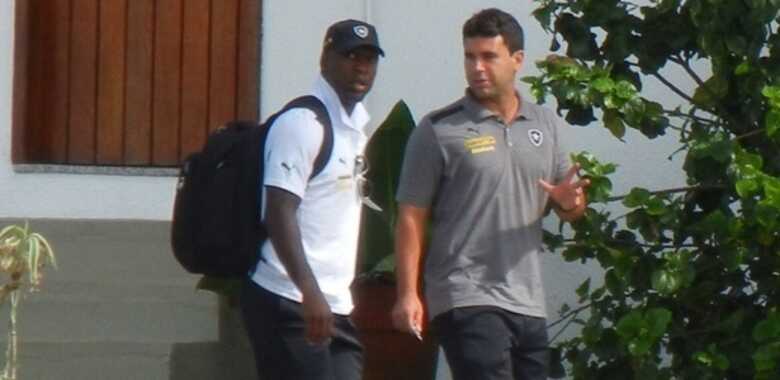 Em 2013, Seedorf só se reapresentou em Saquarema, durante a pré-temporada do Botafogo. (Foto: Bernardo Gentile)