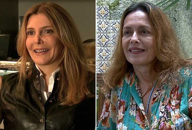 Maria Padilha e Maria Zilda relembram as grava&ccedil;&otilde;es de topless na novela '&Aacute;gua Viva'. (Foto: divulga&ccedil;&atilde;o/Viva)