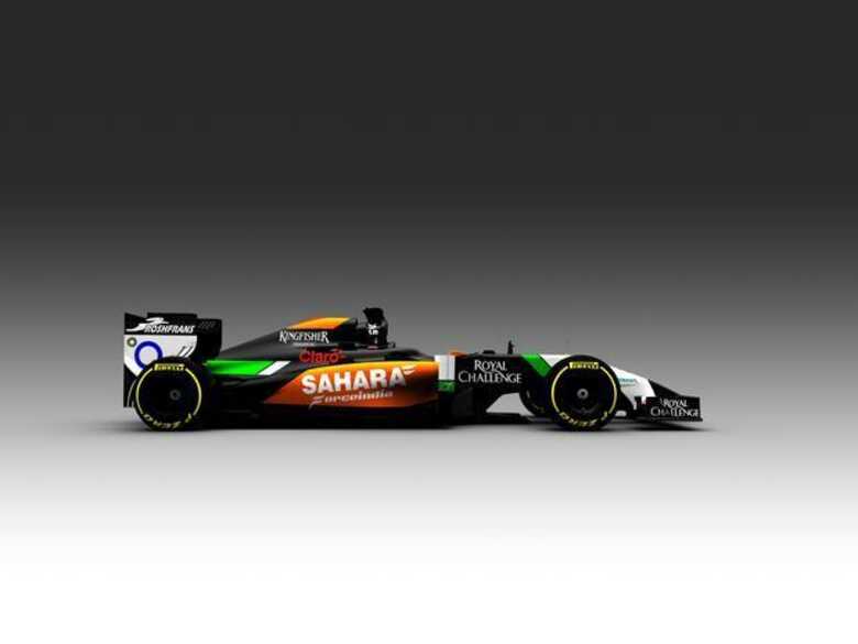 Novo carro da Force India foi batizado de VJM07 e será apresentado em testes na Espanha. (Foto: Divulgação)