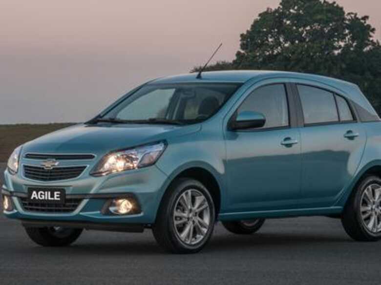 Chevrolet Agile é um dos modelos envolvidos no recall. (Foto: divulgação)