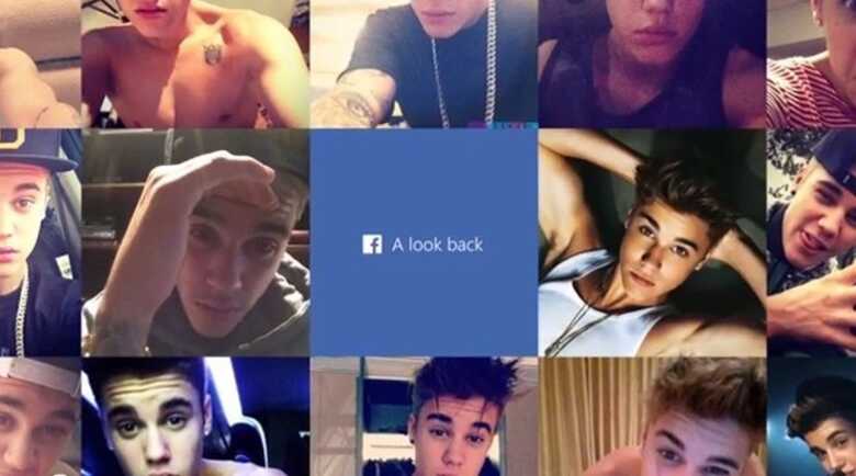 Paródia da retrospectiva do Facebook reúne momentos polêmicos da carreira do cantor Justin Bieber. (Foto: Reprodução/YouTube/Machinima ETC)