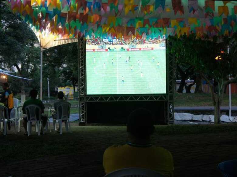 Em 2013, 'Arrai&aacute; das Confedera&ccedil;&otilde;es' foi montado pela Prefeitura do Recife em oito pontos de concentra&ccedil;&atilde;o. (Foto: Eduardo Amorim)