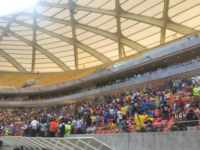 Arena Amazônia foi inaugurada com um empate entre Nacional-AM e Remo pela Copa Verde. (Foto: Márcio Azevedo especial para Terra)
