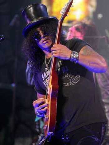 Slash é ex-guitarrista da banda Guns N' Roses. (Foto: Getty Images)