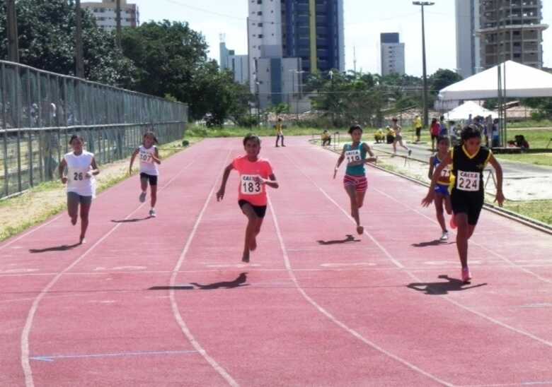 Fase Estadual do Atleta na Escola de 12 a 14 anos - Rio Grande do Norte. (Foto: reprodução)