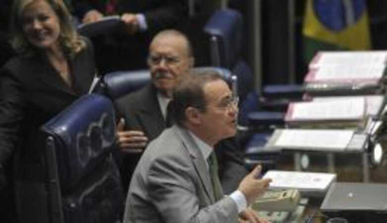 O presidente do Senado, Renan Calheiros, indicou tr&ecirc;s senadores da oposi&ccedil;&atilde;o para CPI, mas dois recusaram. (Foto: Jos&eacute; Cruz/Ag&ecirc;ncia Brasil)