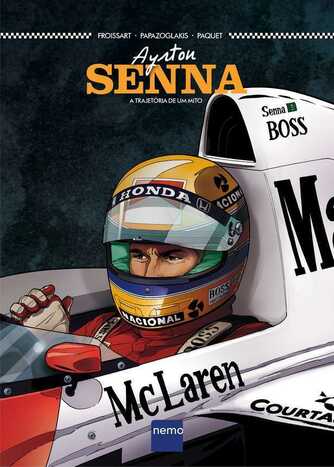'Ayrton Senna: a trajetória de um mito'. (Imagem: reprodução)