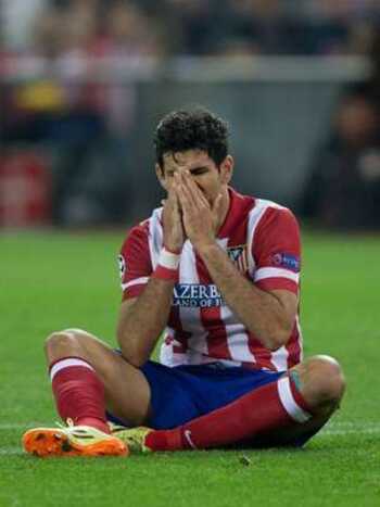 Diego Costa corre contra o tempo para se recuperar de lesão muscular na coxa direita. (Foto: Getty Images)