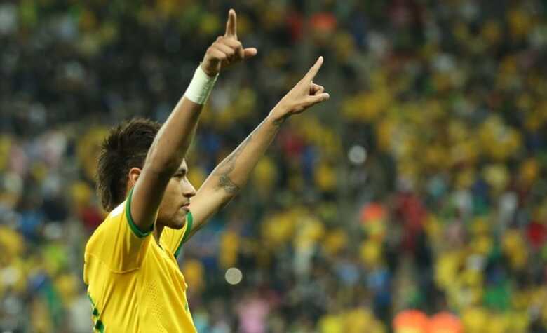 Neymar foi eleito pelo voto popular o melhor em campo na vitória do Brasil sobre a Croácia. (Foto: Marcos Ribolli)