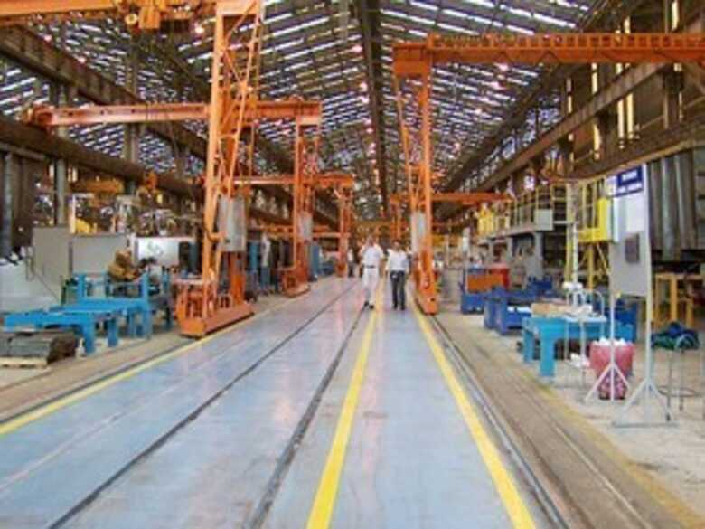 Produção em indústria. (Foto: reprodução/EPTV)