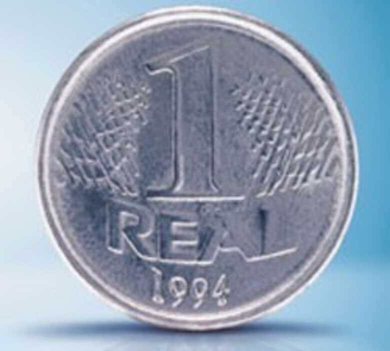 Moeda original de R$ 1 saiu de circulação no final de 2003. (Foto: divulgação/Banco Central)