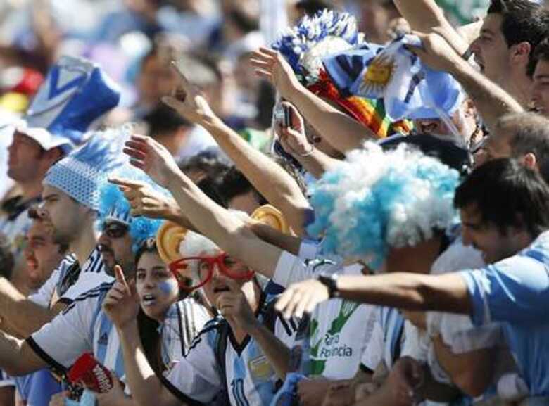 Jogos da Argentina superam os jogos da Seleção Brasileira em ocupação na Copa. (Foto: Ricardo Matsukawa/Terra)