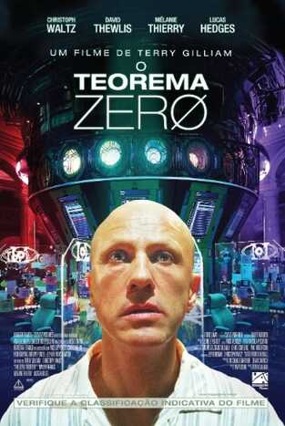 Em 'O Teorema Zero' (The Zero Theorem, EUA/Romenia, 2013), Qohen Leth (Christoph Waltz), um habilidoso hacker de computador vive em uma constante crise existencial. (Imagem: divulgação)