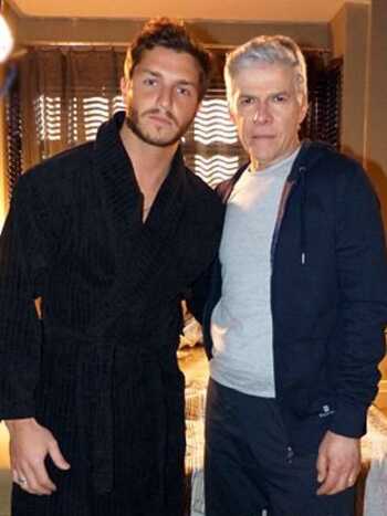 Klebber Toledo e José Mayer são um casal em Império. (Foto: TV Globo/divulgação)