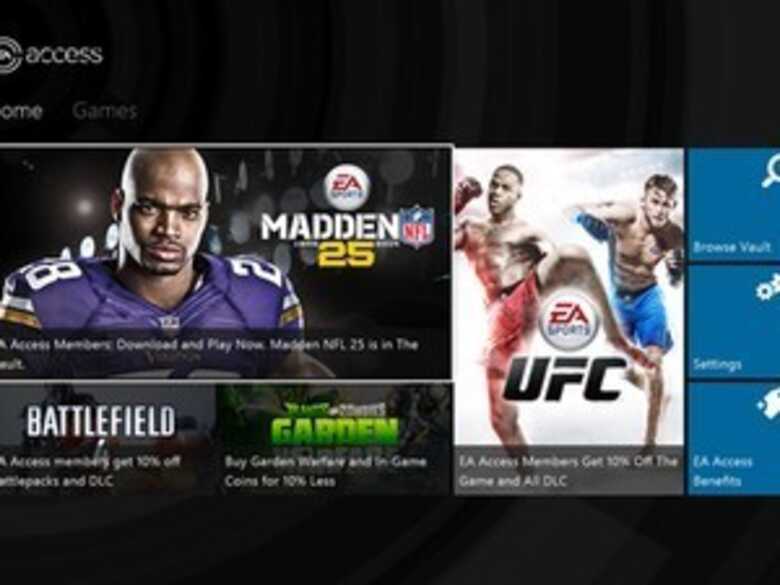 EA Access funciona como um 'Netflix dos games'. (Imagem: divulgação/EA)