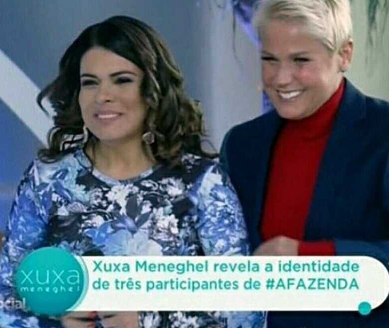 Mara Maravilha e Xuxa Meneghel / Foto: Reprodu&ccedil;&atilde;o
